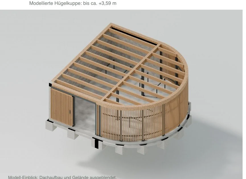 Fahrradhaus Gericke – Fahrradhaus · räumliches Tragwerksmodell.