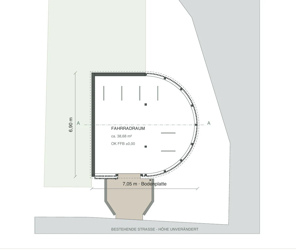 Fahrradhaus Gericke – Fahrradhaus · Grundriss.